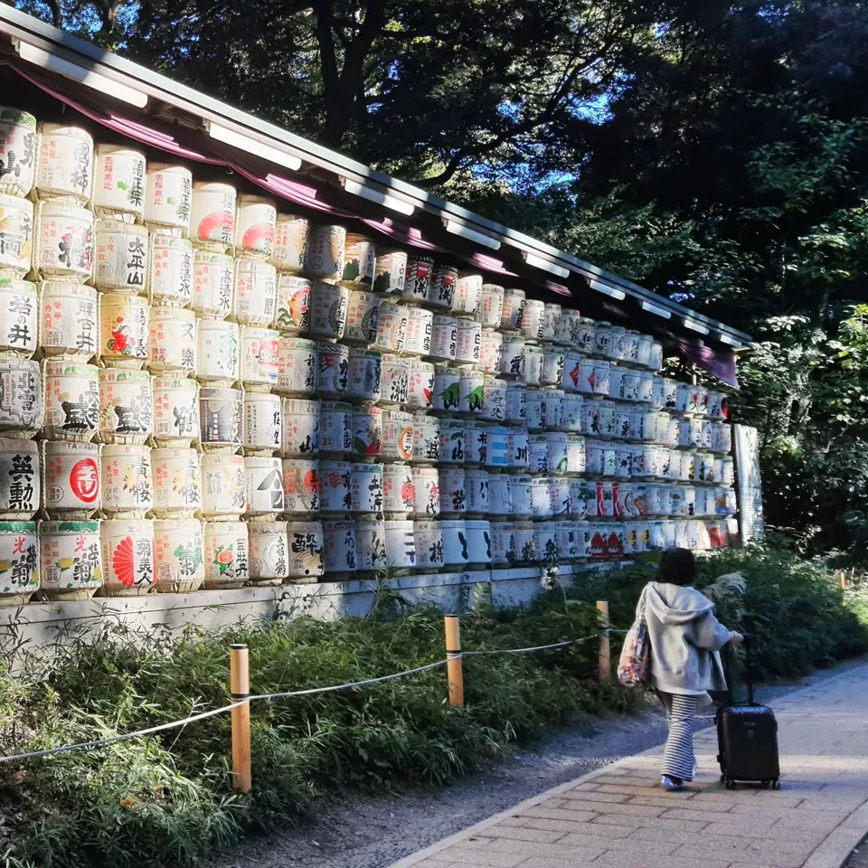 明治神宮酒桶牆與境內,原貼文第 4 張照片