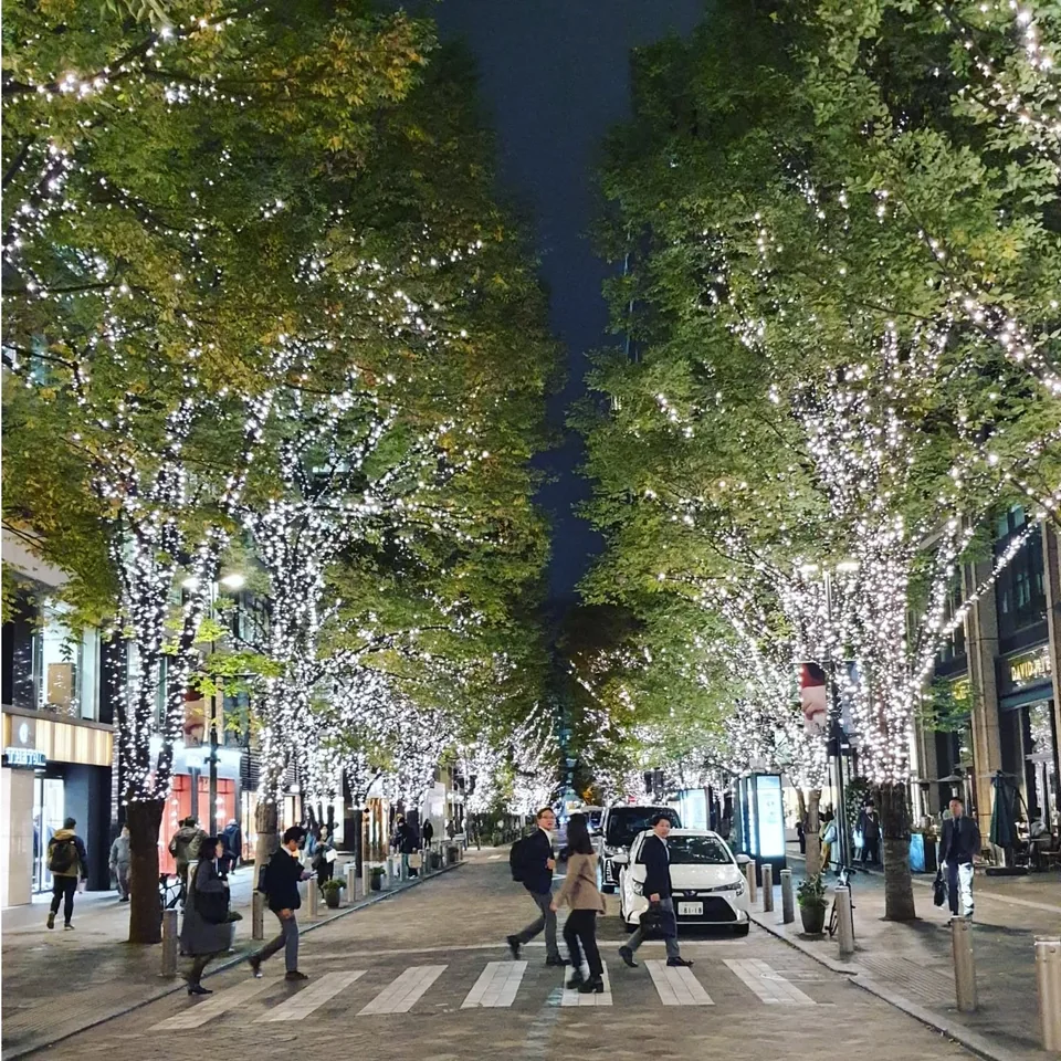辦公室窗外的皇居景觀,原貼文第 8 張照片