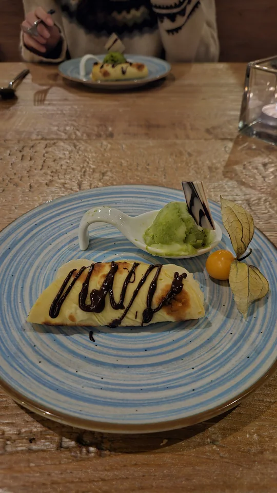 甜點：飯店晚餐甜點